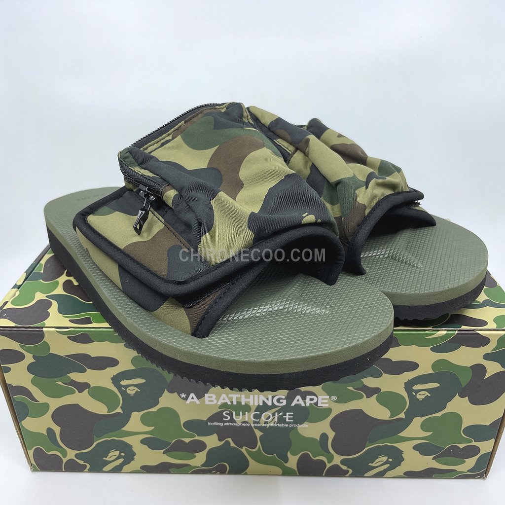 BAPE x SUICOKE OG-276APE POCKET SANDAL OLIVE(GREEN)