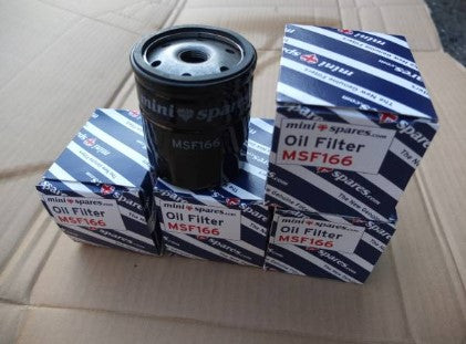 ROVER MINI Oil Filter Set of 4 MSF166 (GFE443 equivalent)