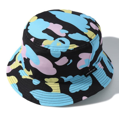 BAPE NEW MUILTI CAMO BUCKET HAT