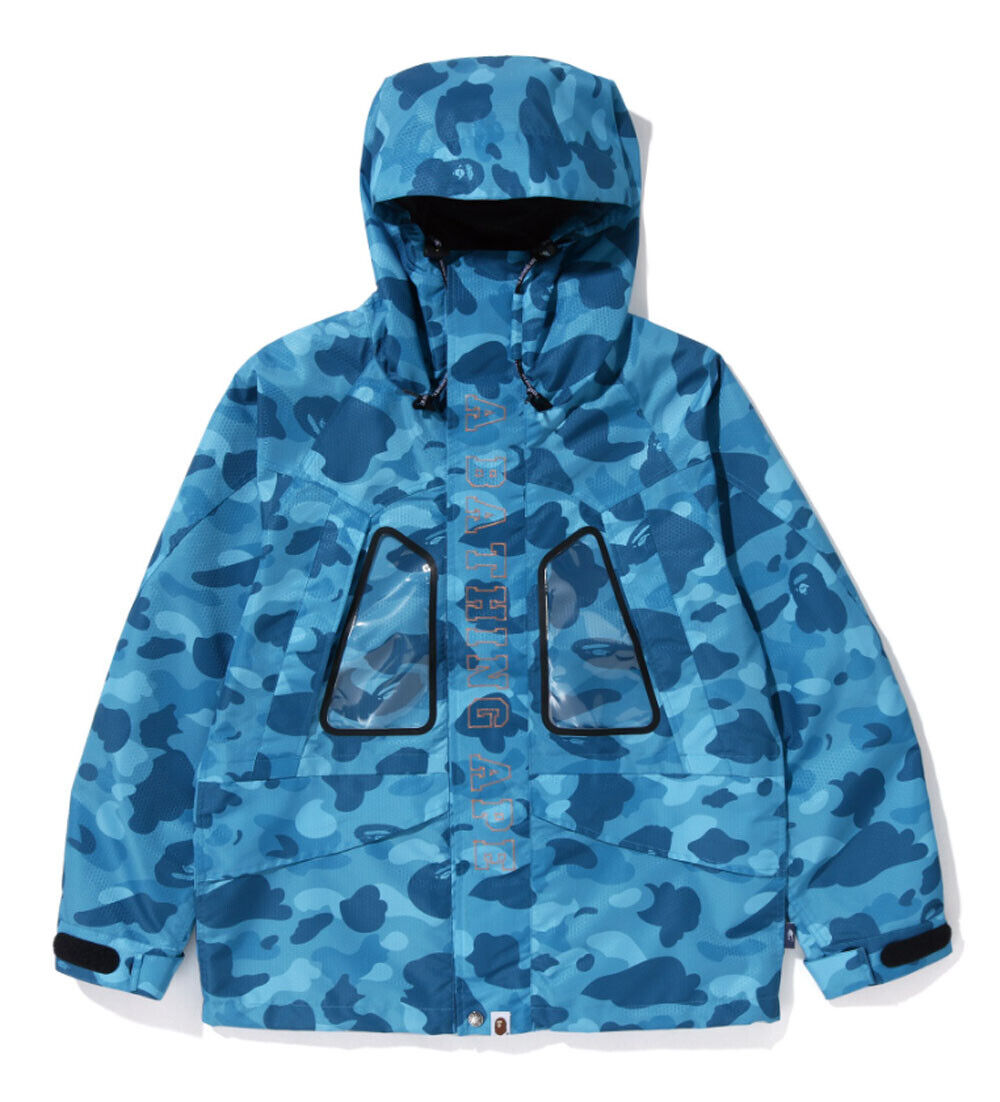 BAPE HONEYCOMB CAMO SNOWBOARD JACKET