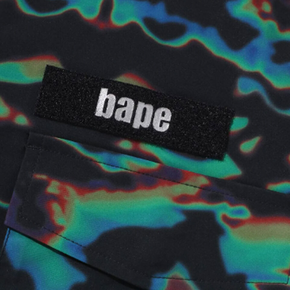 BAPE THERMOGRAPHY LOOSE FIT M-65 JACKET