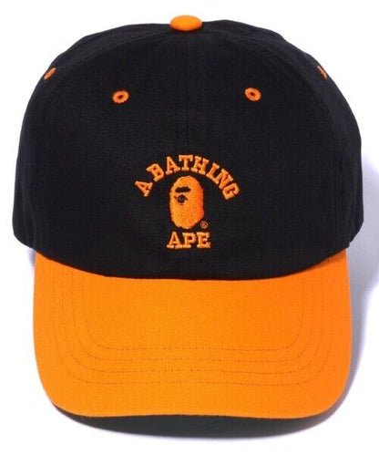 A BATHING APE BAPE COLLEGE PANEL CAP