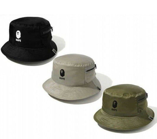 A BATHING APE BAPE MILITARY POCKET HAT