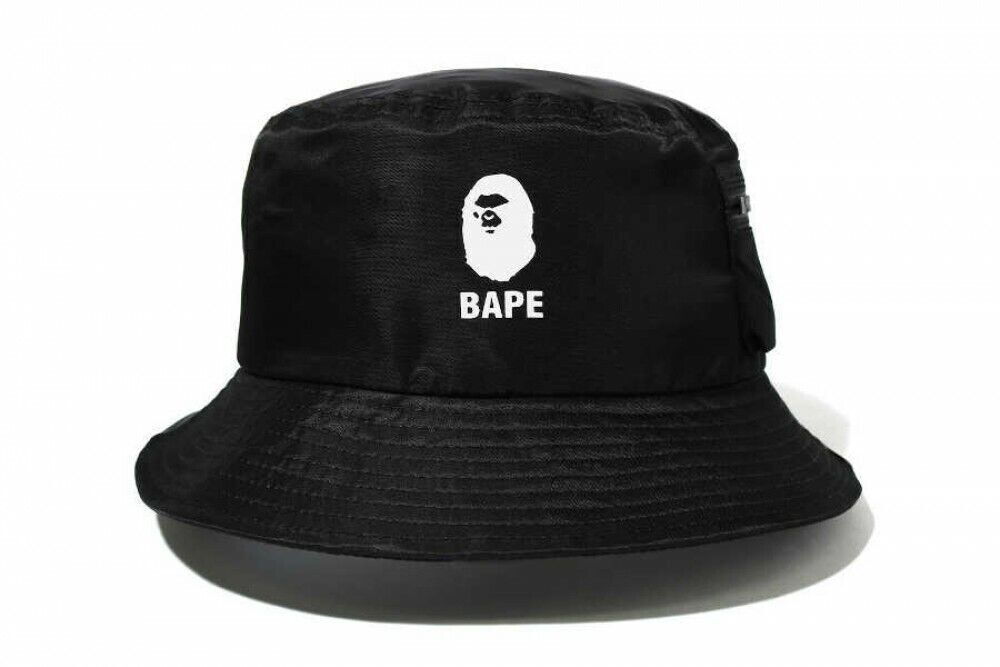 A BATHING APE BAPE MILITARY POCKET HAT