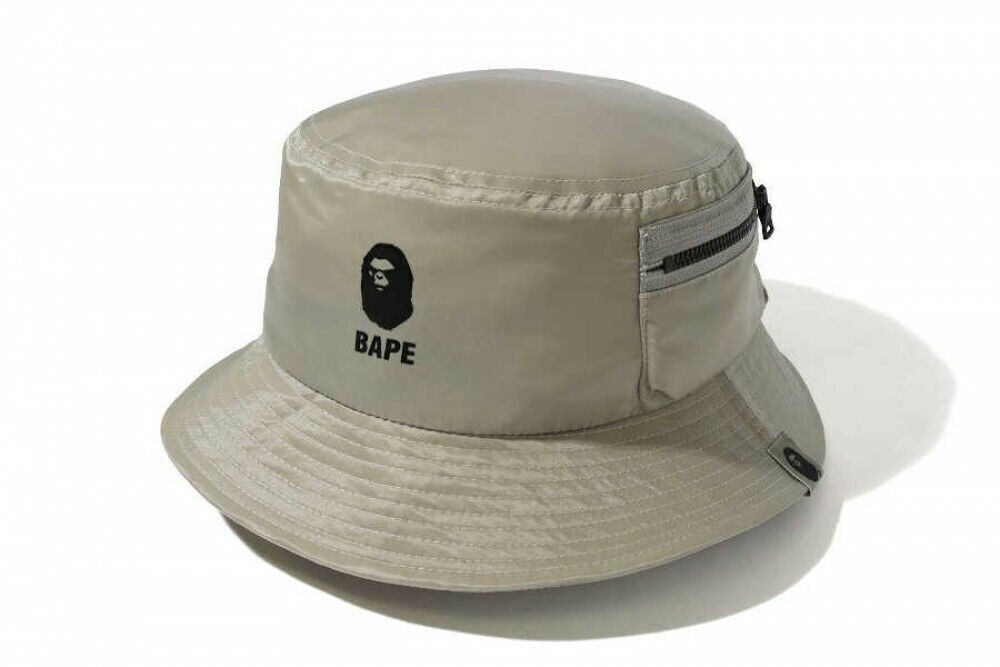 A BATHING APE BAPE MILITARY POCKET HAT