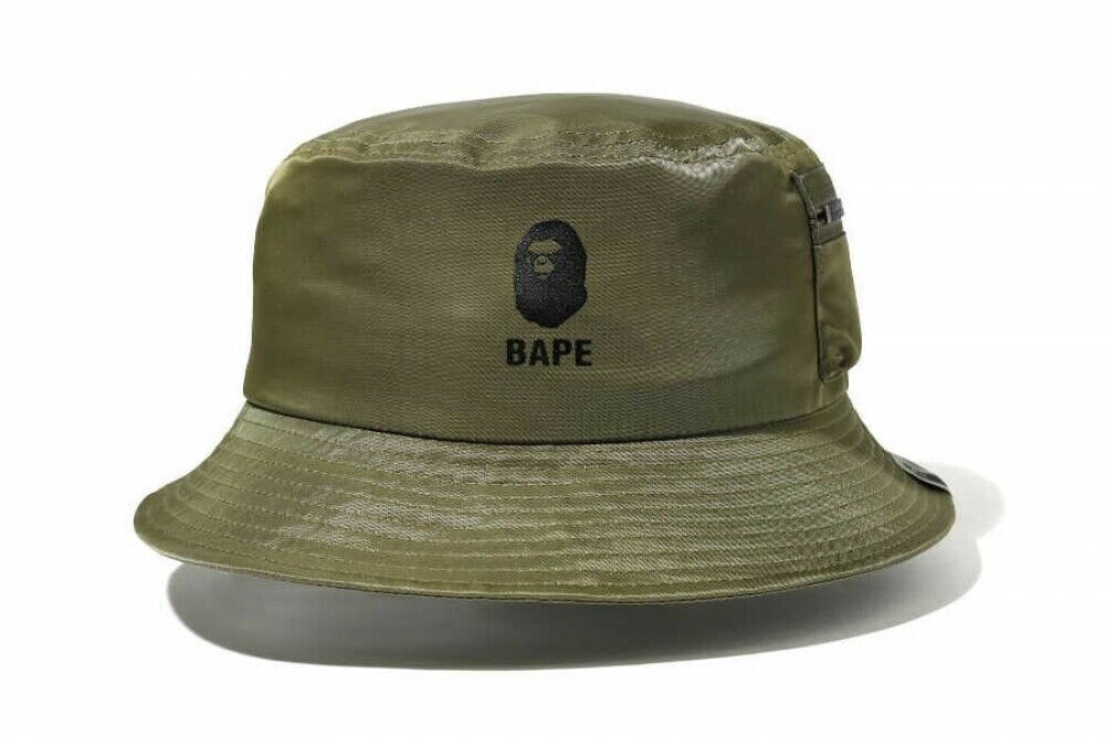 A BATHING APE BAPE MILITARY POCKET HAT