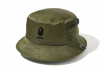 A BATHING APE BAPE MILITARY POCKET HAT