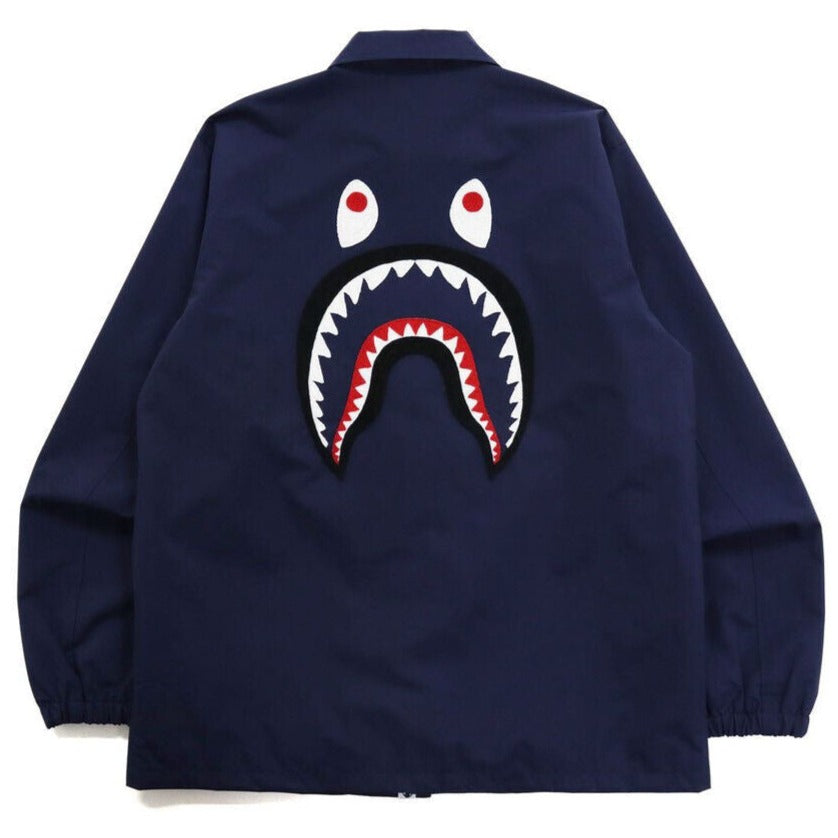 Bape shark coach jacket online